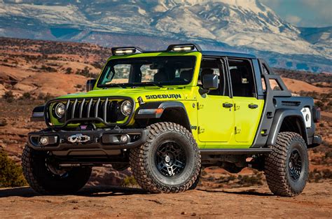 Jeep Gladiator Rubicon Sideburn Concept: sin límites - Conduciendo.com