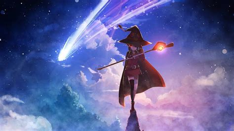 Download 4K Konosuba Megumin Fps Live Wallpaper Wallpaper | Wallpapers.com