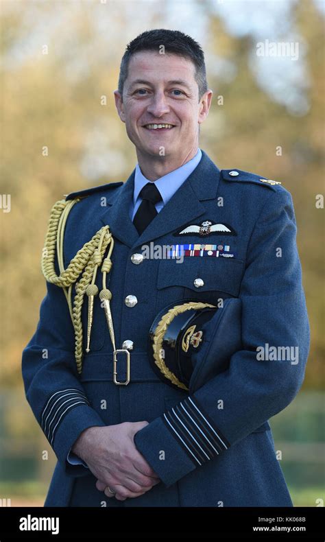 Group Captain Ian Townsend, station commander of RAF Marham in Norfolk which is undergoing a £ ...