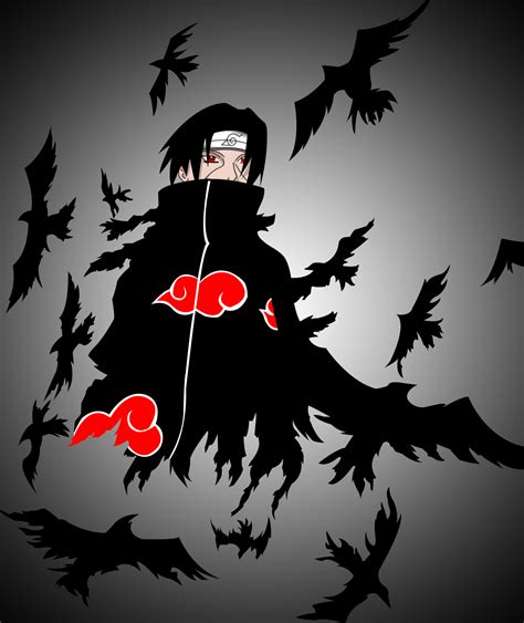 Itachi - Crows by CrimsonModify on DeviantArt