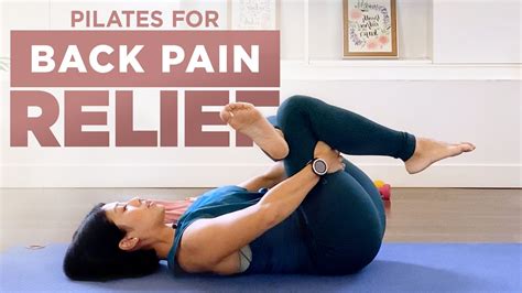 Pilates for Back Pain Relief Exercises: How to Release your Back - YouTube