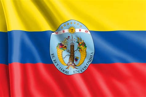 La bandera de Ecuador - Historia de la bandera de Ecuador