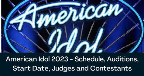 American Idol 2024 - Schedule, Auditions, Start Date, Judges and ...