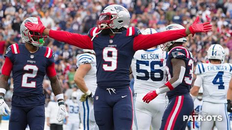 Game Notes: Patriots defense has season-high nine sacks, ties for most ...