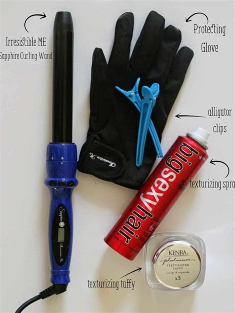 Simple Curling Wand Tutorial for Beginners Story - The Quick Journey