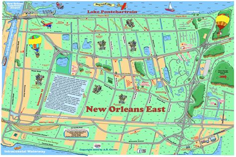 New Orleans East Map | Draw A Topographic Map