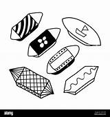Set Of Candy In A Paper wrapper Retro Vintage Doodle Style Contour  sketch template
