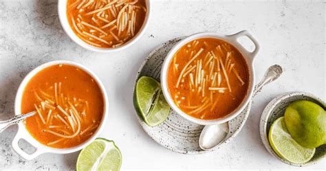 Sopa Aguada (Mexican Pasta Soup) | Punchfork