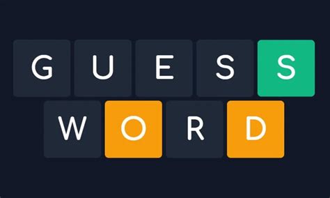 Guess Word - Brain-Games.co.uk