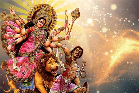 Durga Mata HD Wallpapers - Top Free Durga Mata HD Backgrounds - WallpaperAccess