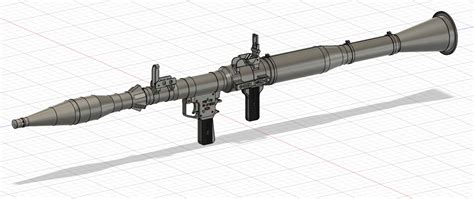 3D file RPG-7 for Airsoft 🔫・Model to download and 3D print・Cults