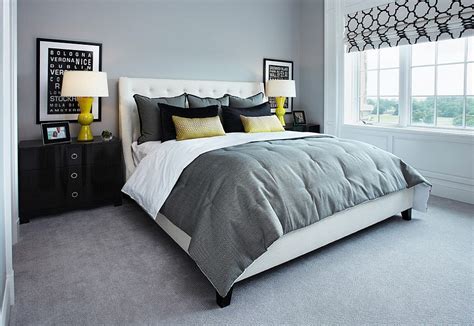 Cheerful Sophistication: 25 Elegant Gray and Yellow Bedrooms