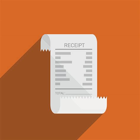 Receipt Clip Art, Vector Images & Illustrations - iStock