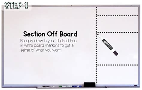 How to Set Up Your Whiteboard - Math With Ms. Yi whiteboard