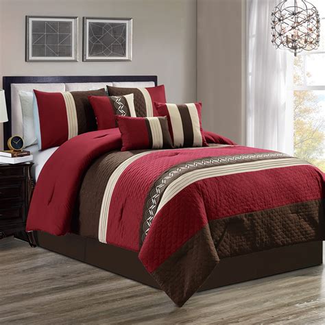 Luxury King Comforter Sets / 7 Piece Embroidered Luxury Comforter Set Bed in a Bag ... : Size ...