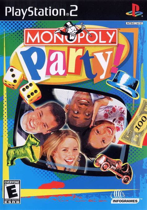 Monopoly Party Sony Playstation 2 Game