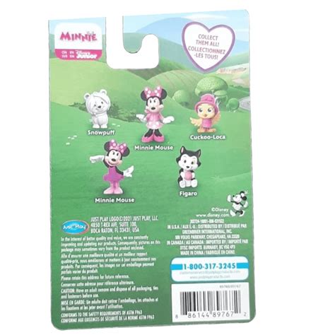 Just Play Disney Junior Minnie Mouse Cuckoo-Loca Mini Figure.