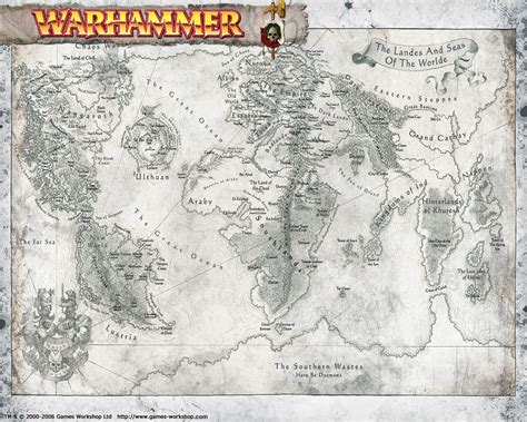 Warhammer cartography and maps