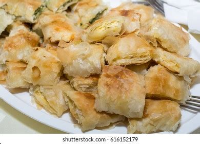 Traditional Serbian Cheese Pie Gibanica Spinach Stock Photo 616152179 | Shutterstock