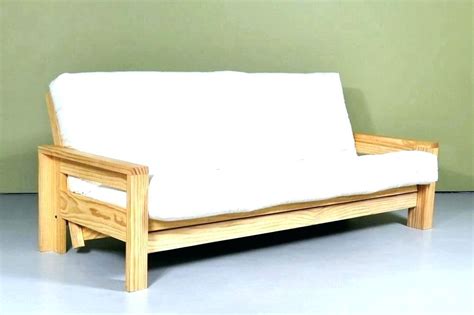 Ikea Wooden Futon Sofa Bed - Hanaposy