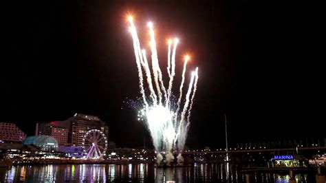 Sydney Darling Harbour Fireworks - January 14, 2017 - YouTube