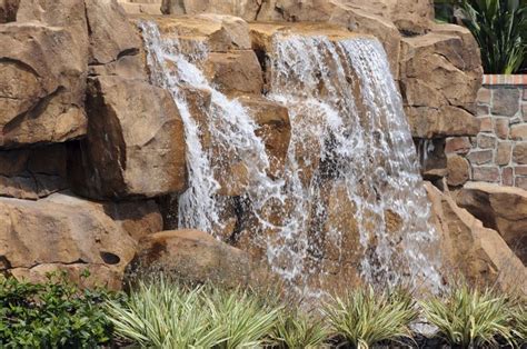 17 Best images about Artificial Rock Waterfalls on Pinterest | Backyard ...