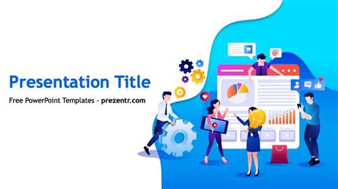 Free Digital Marketing Proposal PPT Template - Prezentr | Libros de negocios, Marketing de ...