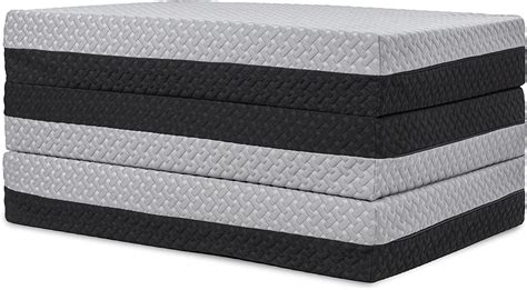 Buy Milliard Dual Sided Premium Tri Folding Mattress, Memory Foam Foldable Mattress with ...