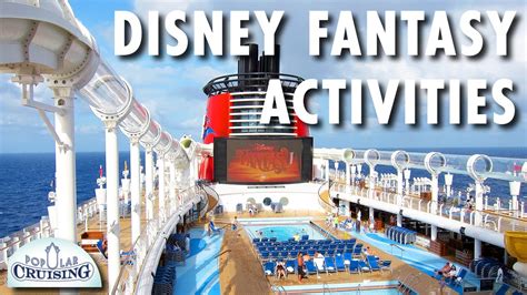 Disney Fantasy Tour & Disney Fantasy Review: Activities ~ Disney Cruise ...