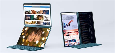 CES 2023: Lenovo unveils the Yoga Book 9i, a laptop with a dual screen ...