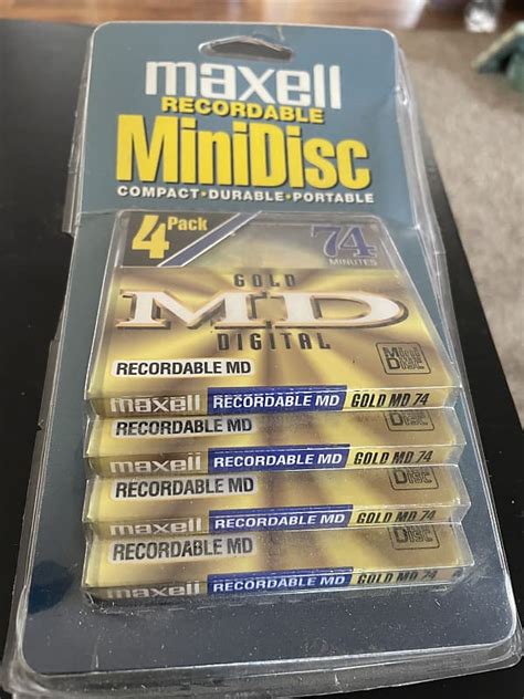 Maxell Minidisc 74 minutes | Reverb