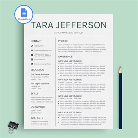 15+ Google Docs Templates Free Design Templates