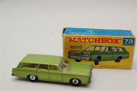 Matchbox Lesney #73 Mercury Station Wagon with Original Box Vintage Toy collection now for sale ...