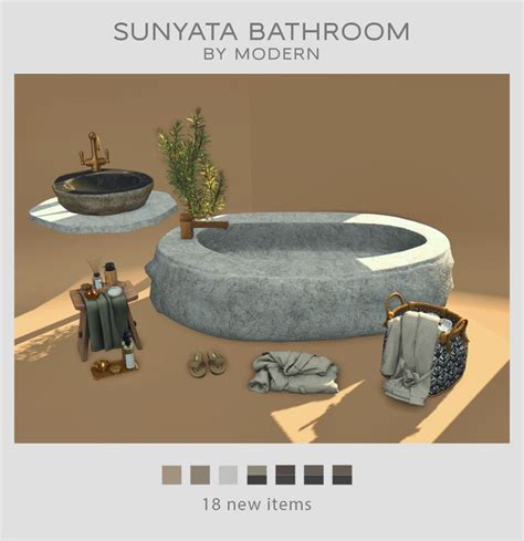 the sunyata bathroom by modern is shown here