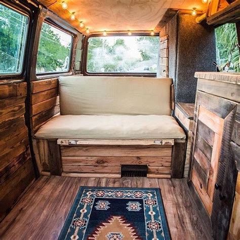 46 Totally Comfy Rv Bed Remodel Design Ideas | Campervan interior, Van interior, Camper interior