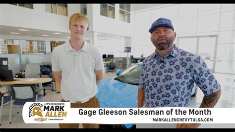 Mark Allen Chevrolet -Gage Gleeson - YouTube