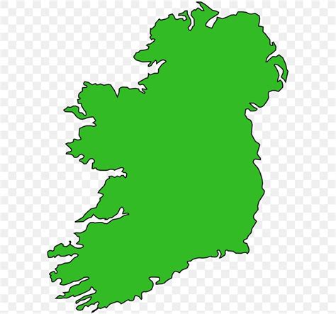 Republic Of Ireland Blank Map Vector Graphics Royalty-free, PNG ...