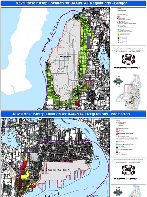 Naval Base Kitsap Location For UAS/NTAT Regulations | Land Use | Road