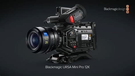 Blackmagic URSA Mini Pro 12K Announced - Super35, Up to 12K 60FPS in ...