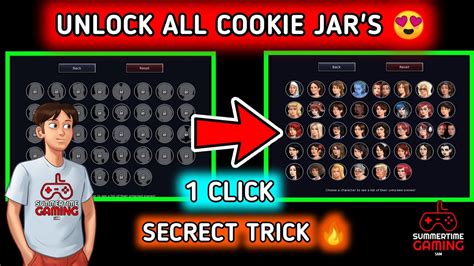 UNLOCK ALL COOKIE JAR IN SUMMERTIME SAGA GAME 🔥 SUMMERTIME SAGA SECRET TRICKS 🔥 SUMMERTIME ...