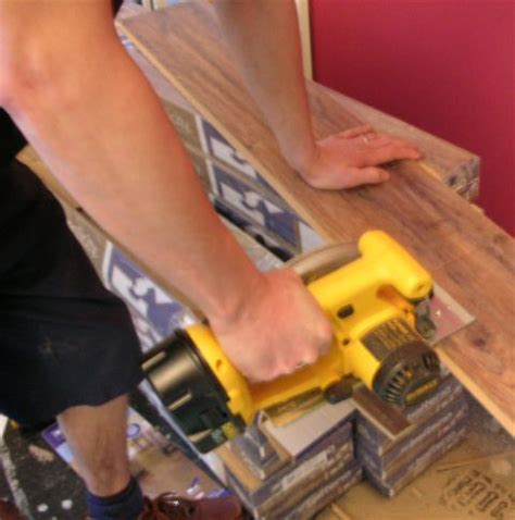 Laminate Floor Cutting | Laminate floor fitting