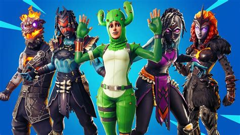 ALL LEAKED SKINS & ITEMS in Fortnite Battle Royale! (New Fortnite Skins) - YouTube