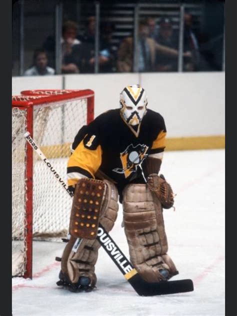 Pin by George on Classic goalies | Pittsburgh penguins hockey, Penguins ...