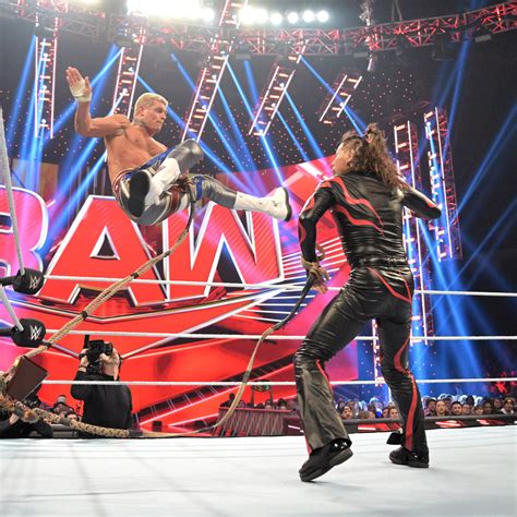 Cody Rhodes vs Shinsuke Nakamura | Bull Rope Match | Monday Night Raw | February 5, 2024 - WWE ...