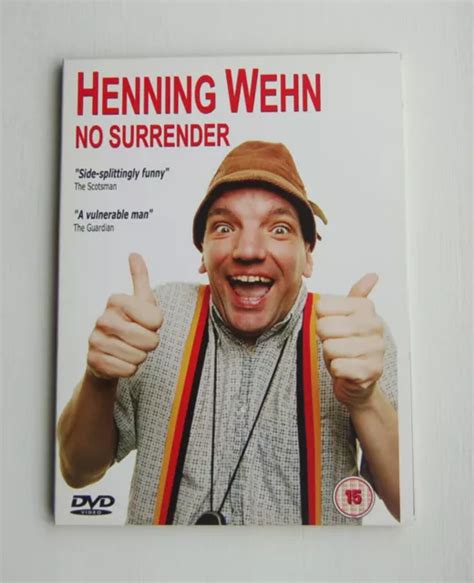 HENNING WEHN - No Surrender - Live Stand Up - Leicester Square Theatre ...