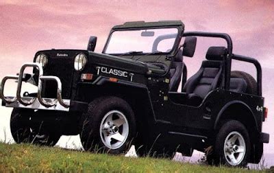 The Mahindra Jeep of India - auto cars gallery