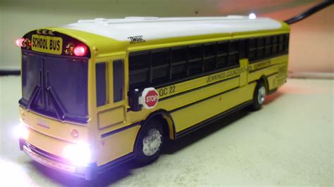 Dillon's custom THOMAS SAF T LINER HDX diecast school bus model with ...