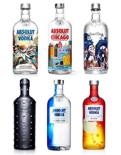 Las mejore botellas edición limitada de Absolut Vodka ...