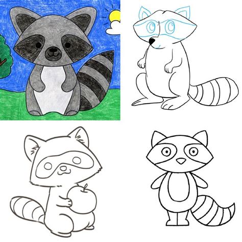 How To Draw A Raccoon Really Easy Drawing Tutorial Drawing Tutorial – Modafinil24