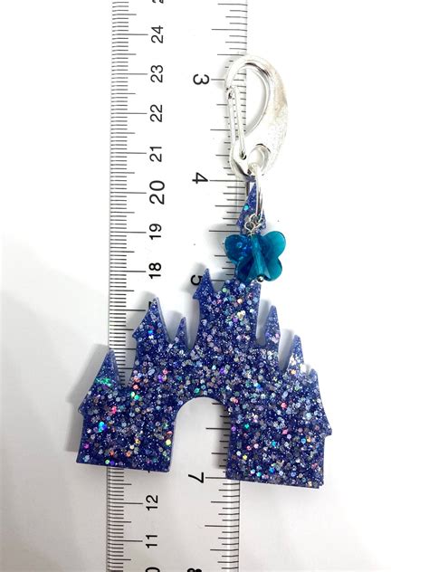 Cinderella Castle Keychain Cinderella Keychain Disney Castle | Etsy